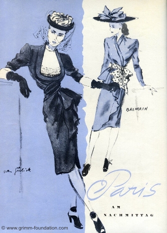 Hildegarde van G&uuml;lick, Mode 1946